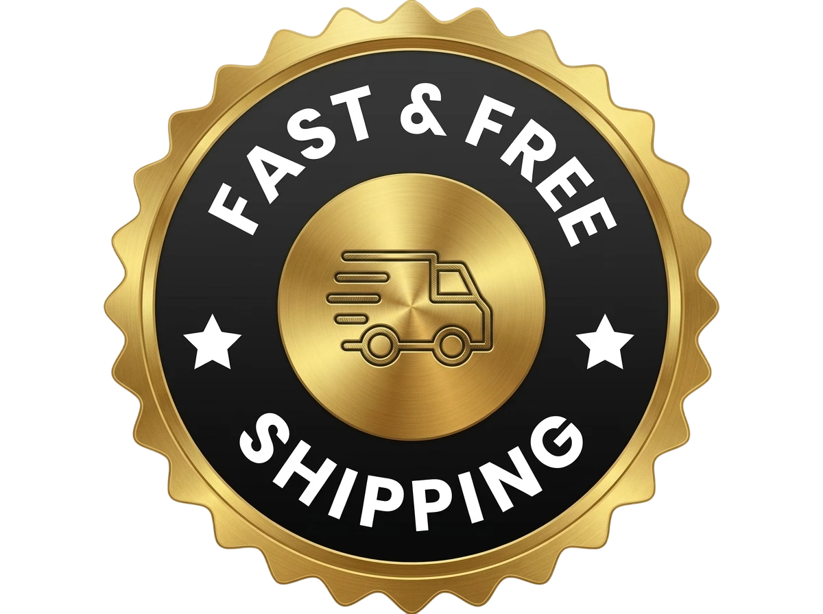 Fast and free shipping